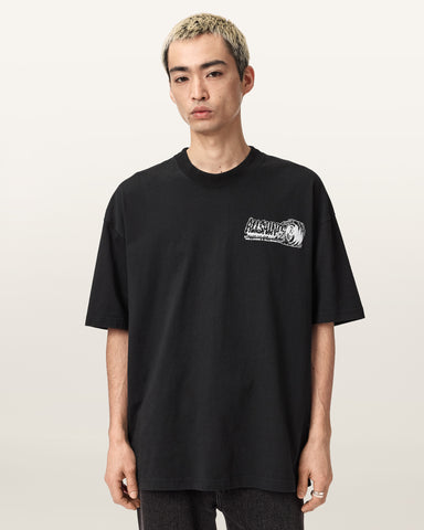 Williams X AllSaints Burnout Crew Neck T-Shirt