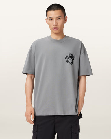 Orlando Logo Print Oversized T-Shirt