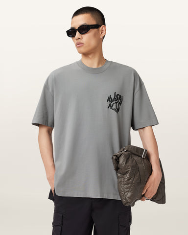 Orlando Logo Print Oversized T-Shirt