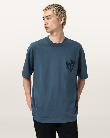 Orlando Logo Print Oversized T-Shirt