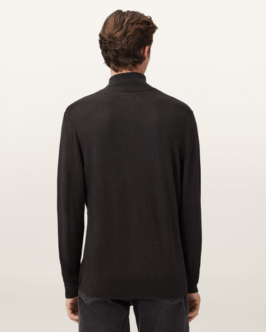 Kilburn Zip Funnel Neck Ramskull Sweater