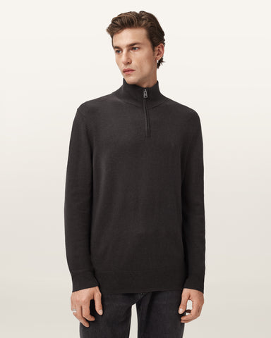 Kilburn Zip Funnel Neck Ramskull Sweater