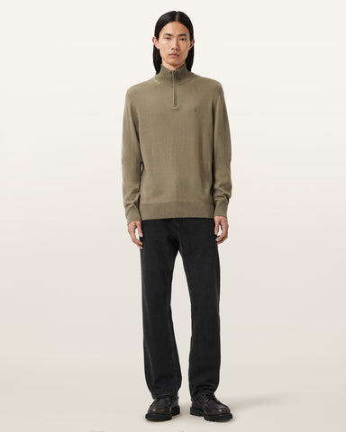 Kilburn Zip Funnel Neck Ramskull Sweater
