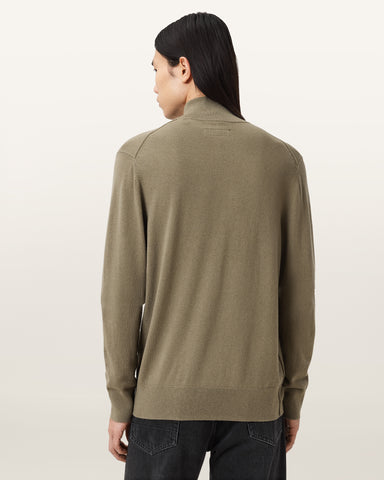 Kilburn Zip Funnel Neck Ramskull Sweater
