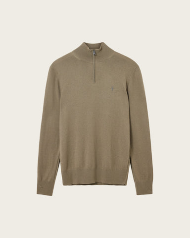Kilburn Zip Funnel Neck Ramskull Sweater