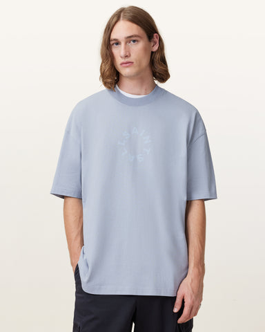 Tierra Oversized Crew Neck Logo T-Shirt