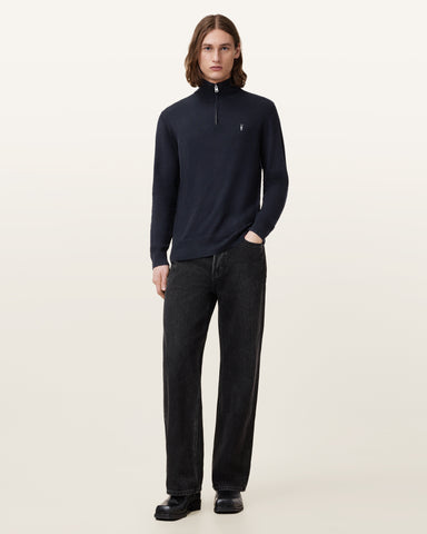 Kilburn Zip Funnel Neck Ramskull Sweater