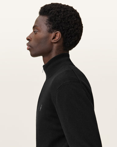 Kilburn Zip Funnel Neck Ramskull Sweater
