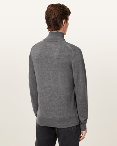 Kilburn Zip Funnel Neck Ramskull Sweater