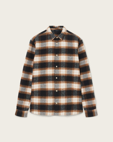 Mercy Checked Relaxed Fit Ramskull Shirt