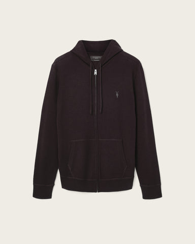 Mode Merino Zip Up Ramskull Hoodie