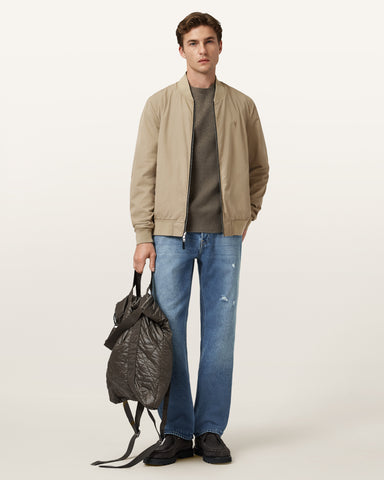 Bassett Reversible Ramskull Bomber Jacket