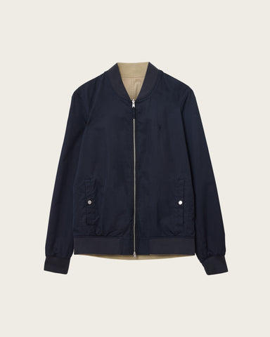 Bassett Reversible Ramskull Bomber Jacket