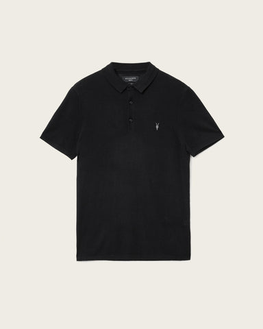 Mode Merino Short Sleeve Ramskull Polo Shirt
