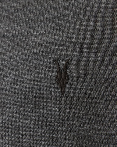 Mode Merino Short Sleeve Ramskull Polo Shirt