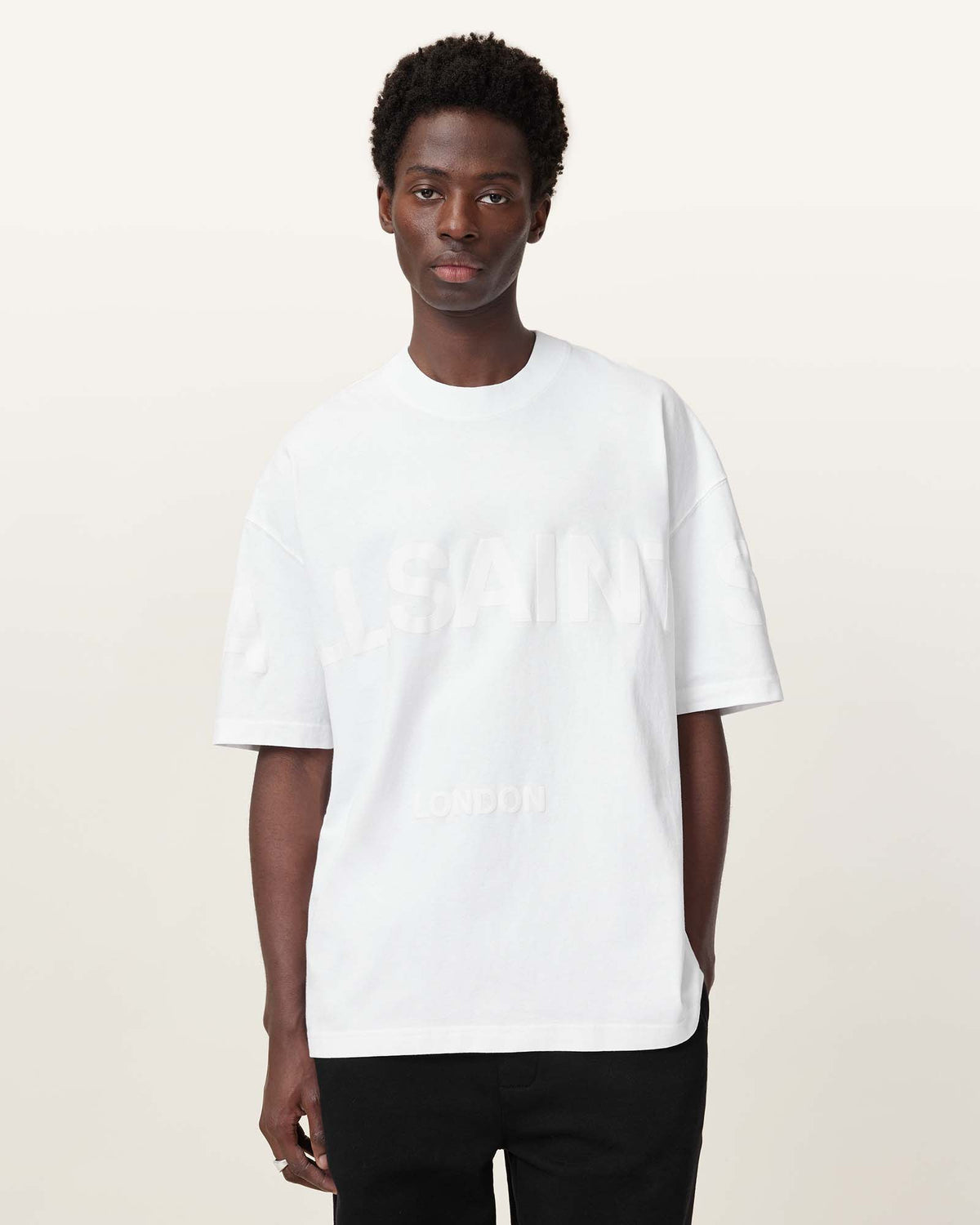 Biggy Oversized Logo Print T-Shirt