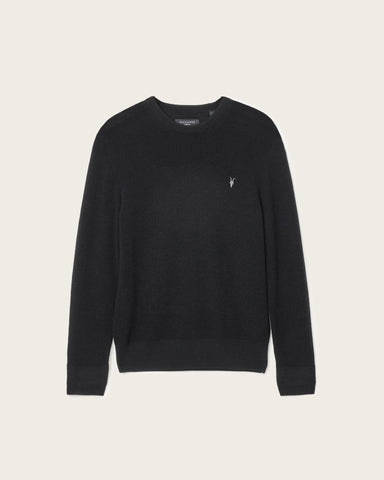 Aspen Waffle Texture Crew Neck Ramskull Sweater