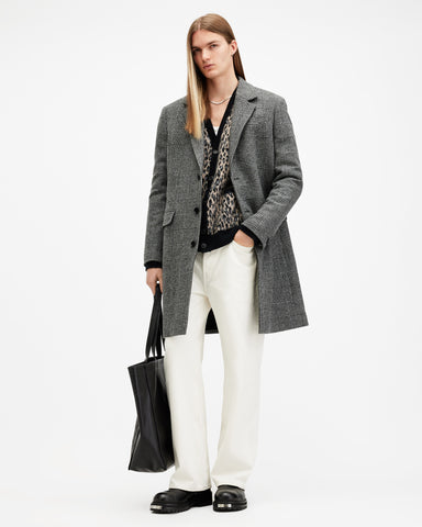 Neko Oversized Leopard Print Cardigan