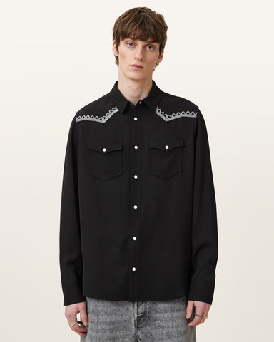 Dallin Embroidered Long Sleeve Shirt