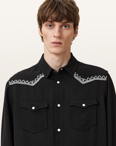 Dallin Embroidered Long Sleeve Shirt