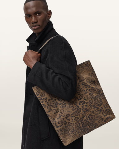 Yuto Leopard Tote Bag