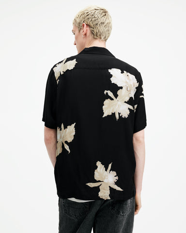 Lachaise Floral Print Relaxed Fit Shirt