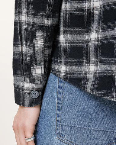 Hamura Checked Relaxed Fit Shirt