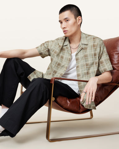 Seattle Checked Short Sleeve Shirt