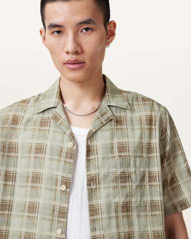 Seattle Checked Short Sleeve Shirt