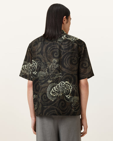 Sidewinder Short Sleeve Hawaiian Shirt