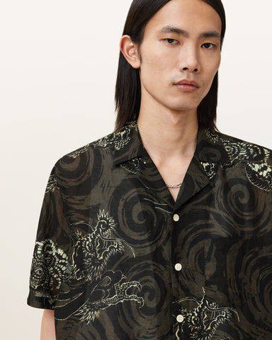 Sidewinder Short Sleeve Hawaiian Shirt
