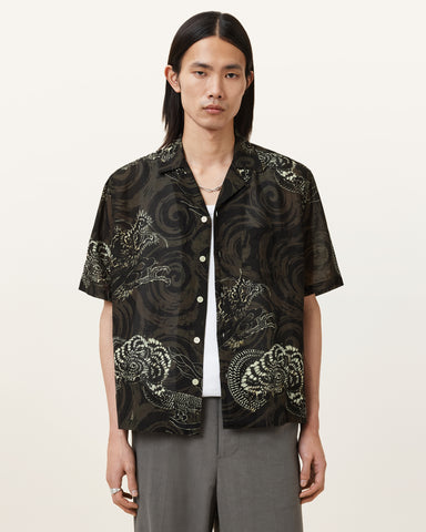 Sidewinder Short Sleeve Hawaiian Shirt