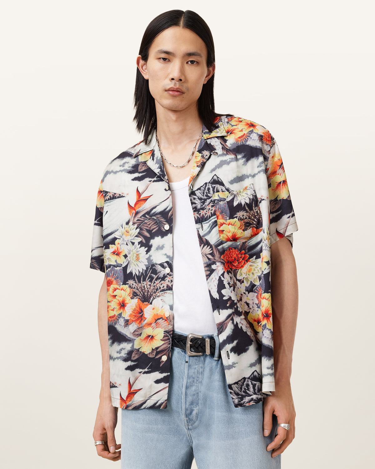 Oscani Short Sleeve Printed Shirt