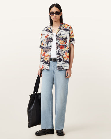 Oscani Short Sleeve Printed Shirt