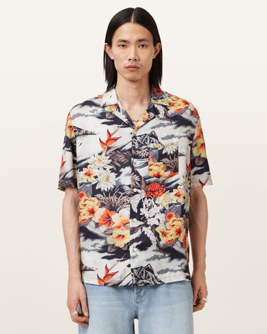 Oscani Short Sleeve Printed Shirt