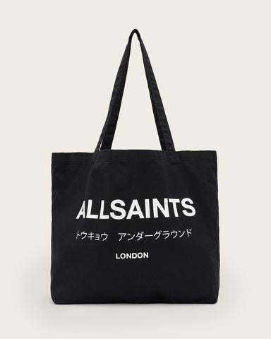 Underground Logo Printed Tote Bag