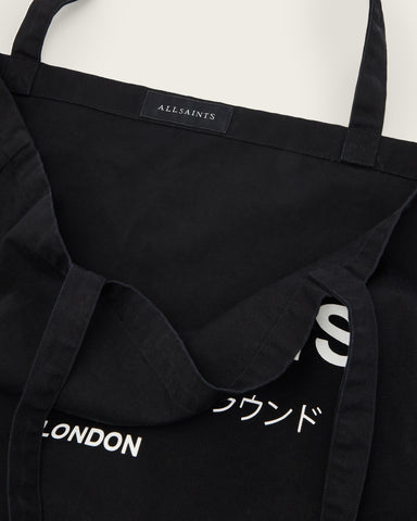 Underground Logo Printed Tote Bag