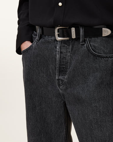 Chuck Leather Western Belt