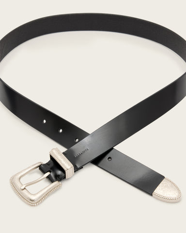 Chuck Leather Western Belt