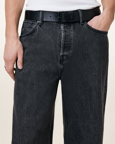 Dunston Leather Embossed Belt