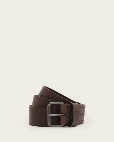 Dunston Leather Embossed Belt