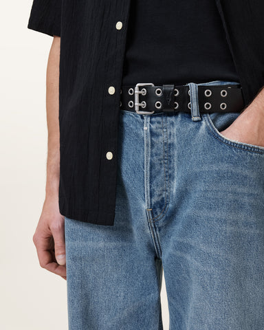 Sturge Leather Eyelet Belt