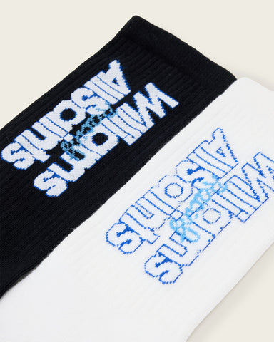 Williams X AllSaints Jacquard Socks 2 Pack