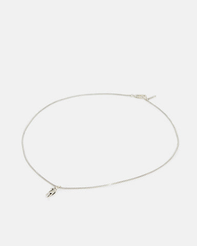 Spaceman Sterling Silver Pendant Necklace