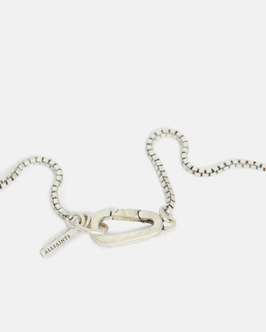 Spaceman Sterling Silver Pendant Necklace