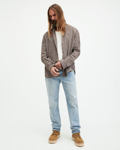 Wayanda Checked Relaxed Fit Shirt