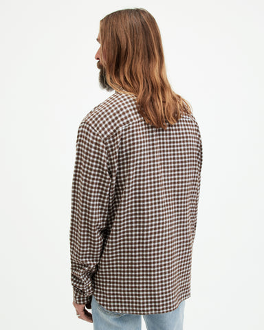Wayanda Checked Relaxed Fit Shirt