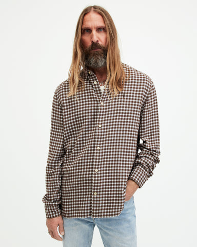 Wayanda Checked Relaxed Fit Shirt
