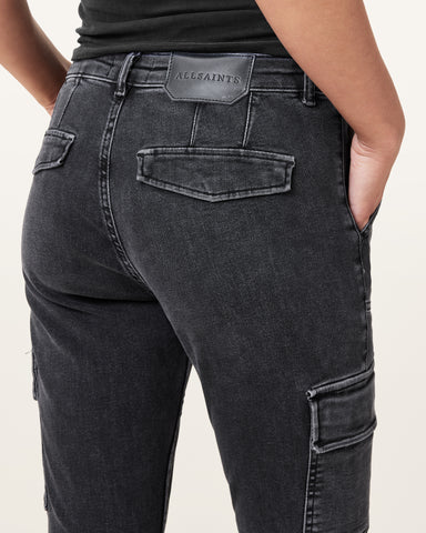 Duran Skinny Denim Cargo Jeans