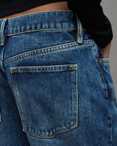 Blake Low Slung Wide Leg Denim Jeans